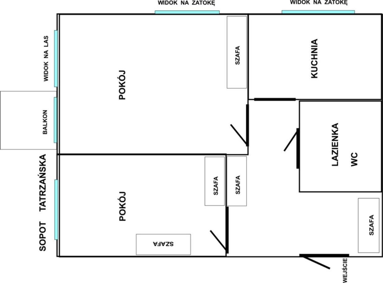 Sopot Apartament Kamienny Potok Zewnętrze zdjęcie